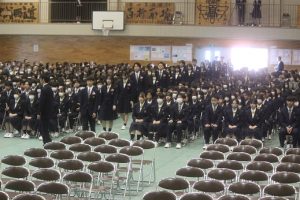 令和６年度 第７５回卒業証書授与式が行われました。