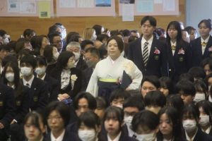 令和６年度 第７５回卒業証書授与式が行われました。