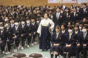 令和６年度 第７５回卒業証書授与式が行われました。