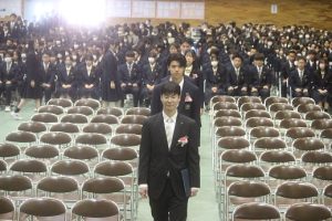令和６年度 第７５回卒業証書授与式が行われました。