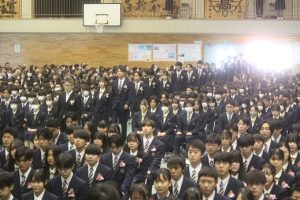 令和６年度 第７５回卒業証書授与式が行われました。