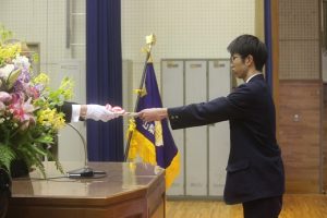 令和６年度 第７５回卒業証書授与式が行われました。