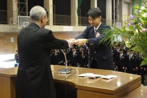 令和６年度 第７５回卒業証書授与式が行われました。