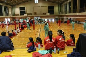 ３月１１日（火）球技大会１日目です。