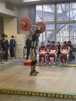 第３４回村田杯ウエイトリフティング選手権大会が行われました。