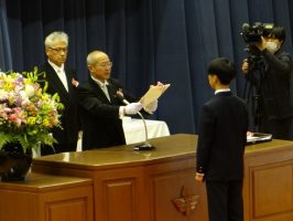 令和６年度 第７５回卒業証書授与式が行われました。