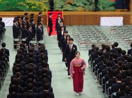 令和６年度 第７５回卒業証書授与式が行われました。