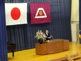 令和７年度入学式が行われました。