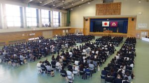 令和７年度入学式が行われました。