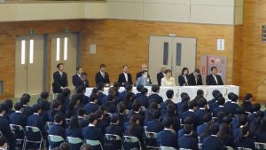 令和７年度入学式が行われました。