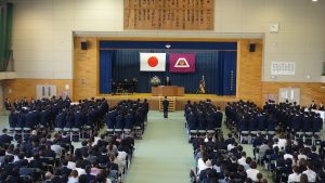 令和７年度入学式が行われました。