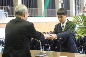 令和７年度入学式が行われました。