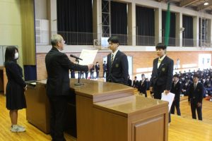 令和7年度納め式が行われました。
