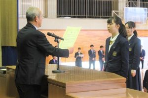 令和7年度納め式が行われました。