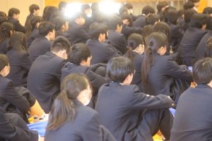 令和7年度1学年スマホ教室が行われました。