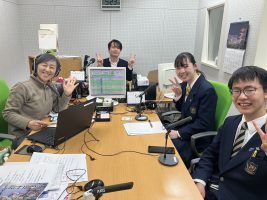放送部のラジオ番組「吉高ごえん（ご縁）ステーション」が2年目に突入しました📻
