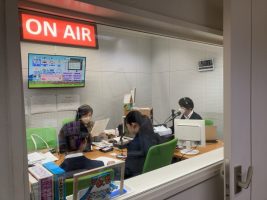 放送部のラジオ番組「吉高ごえん（ご縁）ステーション」が2年目に突入しました📻