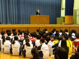 第77回山梨県高等学校総合体育大会春季大会開催中です。