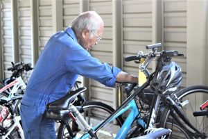 令和７年度自転車安全点検が行われました。