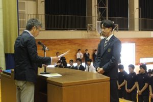 令和７年度納め式が行われました。
