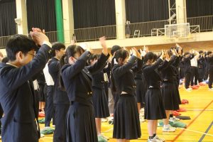 令和7年度関東大会壮行会が行われました。
