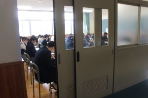 令和７年度前期第１回試験が始まりました。