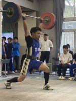 祝 団体優勝！！ 第７７回山梨県高等学校総合体育大会春季大会 ウエイトリフティング競技