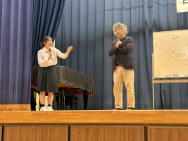 茂木健一郎さんの講演会が行われました。