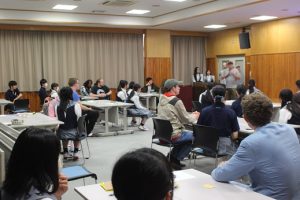 ESS部がコロラド大学コロラド・スプリングス校の大学生と交流しました。