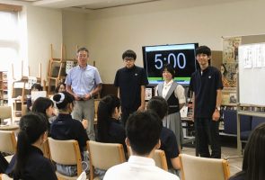 図書委員会主催「吉高ビブリオバトル２０２５」が行われました。