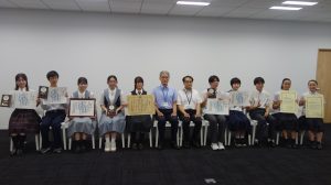 放送部 第49回全国高等学校総合文化祭（香川大会）上位入賞者報告会に参加しました。