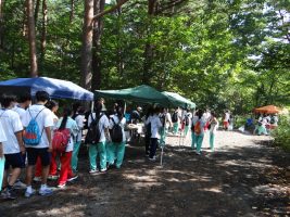 令和７年度第５７回富士登山強歩大会が行われました。