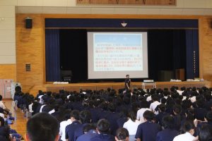 令和７年度第５７回富士登山強歩大会ガイダンスが行われました。