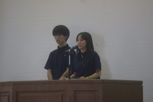 令和７年度生徒会選挙立会演説会・投票が行われました。