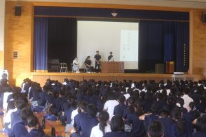 令和７年度生徒会選挙立会演説会・投票が行われました。