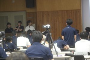 令和７年度理数科　理数探究発表会が行われました。