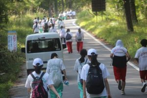 令和７年度第５７回富士登山強歩大会が行われました。