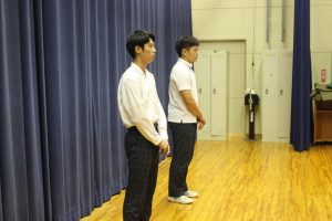 令和７年度前期末納め式が行われました。