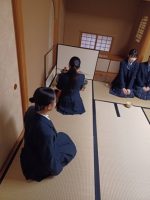 令和７年度山梨県高等学校芸術文化祭茶道部門研修会が行われました。