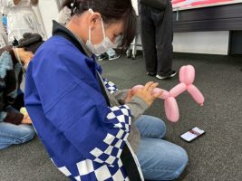 2025ふじよしだし多文化共生フェスタにボランティアとして参加しました（ESS部・放送部）