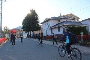 令和７年度山梨県高等学校県下一斉「通学時マナーアップ運動」４回目が行われました。