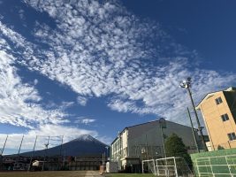 🗻今朝の富士山🗻