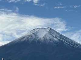 🗻今朝の富士山🗻
