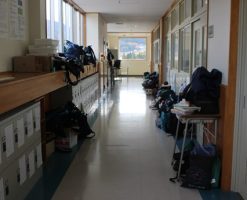 ３年生 後期第１回試験期間中です。