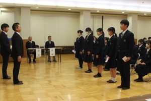 令和7年度 渡辺貢奨学金 交付式が行われました。