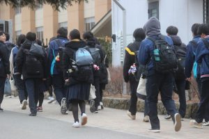 令和７年度山梨県高等学校県下一斉マナーアップ運動 ５回目が行われました。