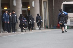 令和７年度山梨県高等学校県下一斉マナーアップ運動 ５回目が行われました。