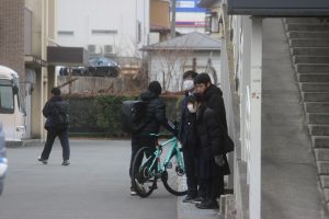 令和７年度山梨県高等学校県下一斉マナーアップ運動 ５回目が行われました。