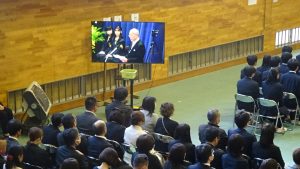 令和７年度 第７６回卒業証書授与式が行われました。