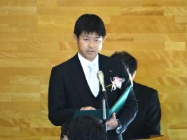 令和７年度 第７６回卒業証書授与式が行われました。